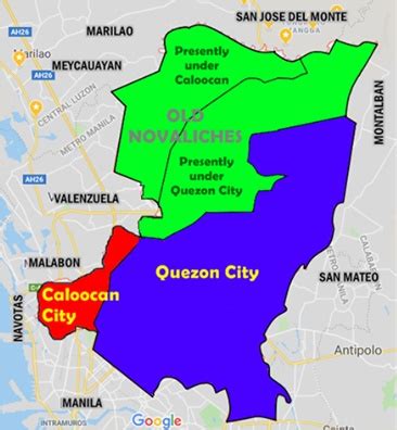 Novaliches Proper to Caloocan City .